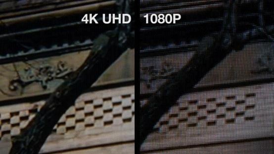 difference between 4K UHD and 1080P HD